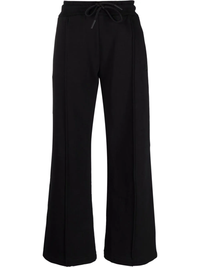 MOOSE KNUCKLES SIDE STRIPE-DETAIL TRACK PANTS