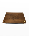 Joy Stember Metal Arts Studio Shalom Hanukkah Challah Board By Joy Stember