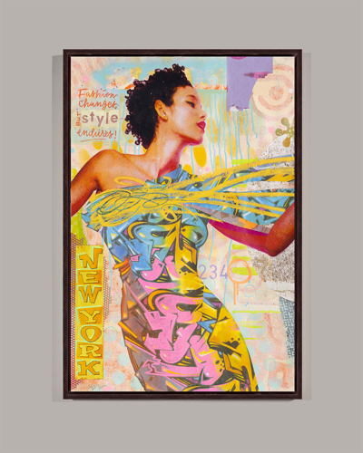 Rfa Fine Art Fashion Fix New York' Wall Art On Canvas