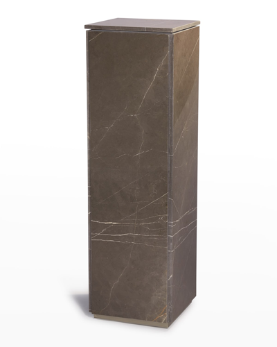 Global Views Graffito Marble Pedestal