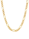 SAKS FIFTH AVENUE MADE IN ITALY MEN'S BASIC 18K GOLDPLATED STERLING SILVER FIGARO CHAIN NECKLACE/18"