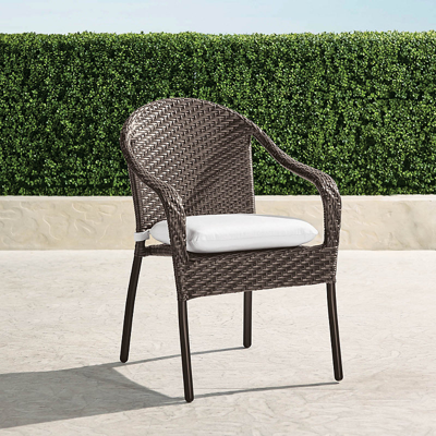 Frontgate Cushion For Curved Stacking Chair