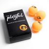 FRONTGATE SET OF SIX OUTDOOR PING PONG REPLACEMENT BALLS