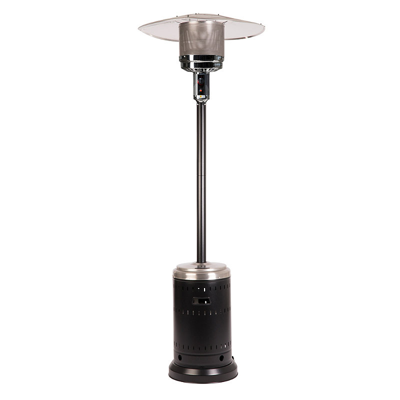 Frontgate Hammer Tone Commercial Patio Heater In Black