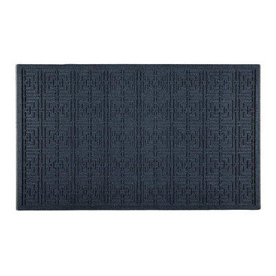 Frontgate Water & Dirt Shield  Worthington Door Mat In Blue