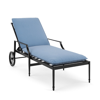 FRONTGATE SINGLE-PIPED OUTDOOR CHAISE CUSHION