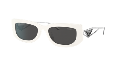 Prada Woman Sunglass Pr 14ys In Dark Grey