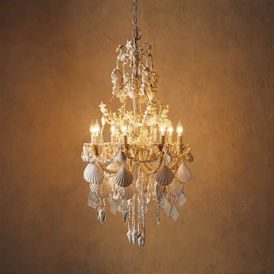 Frontgate Harbor Shell Chandelier