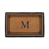 Frontgate Windsor Monogrammed Coco Door Mat