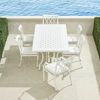 Frontgate Grayson 7-pc. Rectangular Dining Set In White Finish