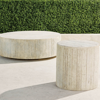Frontgate Barrel Wood Tables