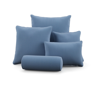 Frontgate Solid Indoor/outdoor Pillow In Brick Square