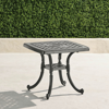 Frontgate Carisle Cast Side Table In Slate