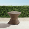 FRONTGATE BALENCIA BRONZE ROUND SIDE TABLE