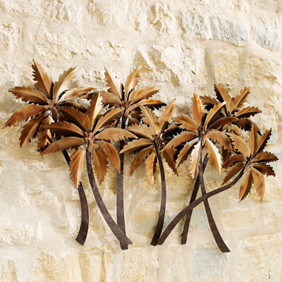 Frontgate San Marco Palms Outdoor Wall Sculpture