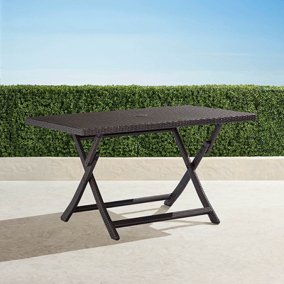 Frontgate Cafe Rectangular Folding Table