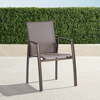 Frontgate Set Of 2 Newport Aluminum Dining Arm Chairs