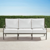 Frontgate Carlisle Sofa With Cushions In Slate Finish