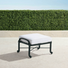 Frontgate Carlisle Ottoman In Onyx