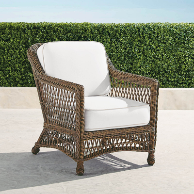 Frontgate Hampton Lounge Chair In Driftwood Finish