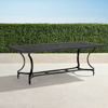 Frontgate Grayson Rectangular Dining Table In Black Finish