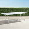 Frontgate Grayson Rectangular Dining Table In White Finish