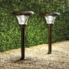 Frontgate Set Of 2 Pro Series Vi Solar Path Light