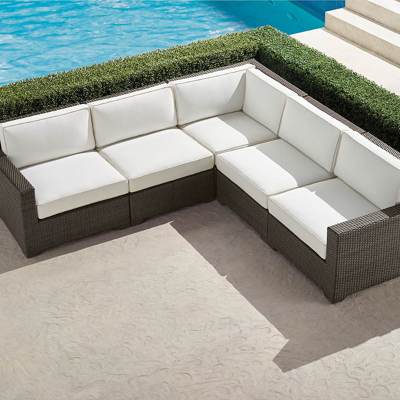 Frontgate Palermo 5-pc. Modular Set In Bronze Finish