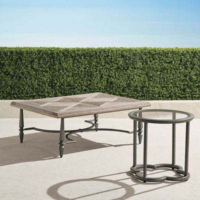 Frontgate Avery Tables In Slate Finish In Gray