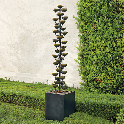 Frontgate Lotus Flower Fountain
