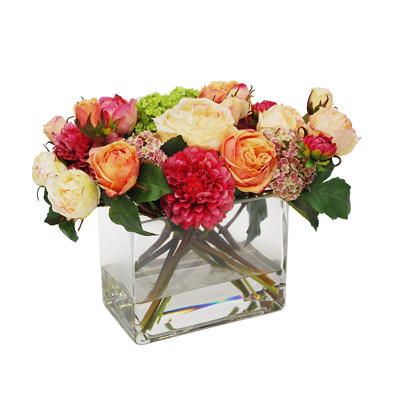 Frontgate Dahlia Garden Rose Arrangement