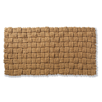 Frontgate Jordan Basketweave Coco Door Mat