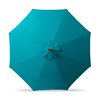 Frontgate Replacement Canopy For Round Market Umbrella In Blue