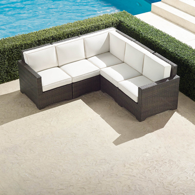 Frontgate Small Palermo 5-pc. Modular Set In Bronze Finish