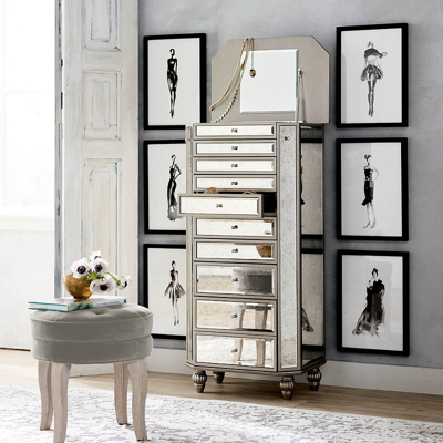 Frontgate Loren Jewelry Cabinet