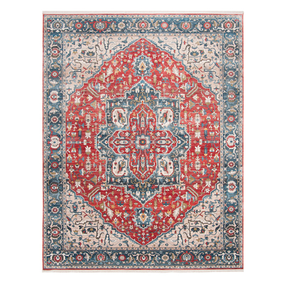 Frontgate Mandani Performance Area Rug In Red,blue