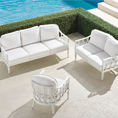 Frontgate Avery 3-pc. Sofa Set In White Finish