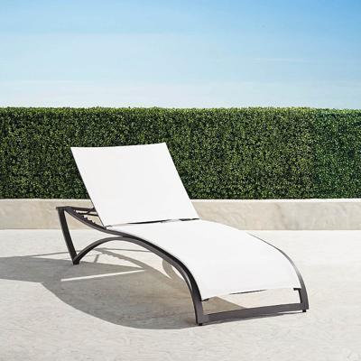 Frontgate Set Of 2 Baja Chaises In White