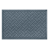 Frontgate Water & Dirt Shield  Lattice Door Mat In Bordeaux