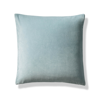 Frontgate Leighton Velvet Decorative Pillow Covers In Robins Egg Blue