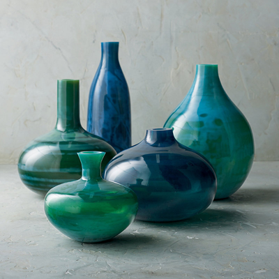 Frontgate Marella Glass Vases