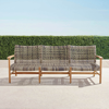 Frontgate Isola Sofa In Natural Finish