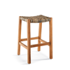 Frontgate Isola Backless Barstool In Natural Finish