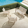Frontgate Isola 3-pc. Loveseat Set In Weathered Finish
