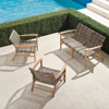 Frontgate Isola 3-pc. Loveseat Set In Natural Finish