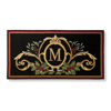 Frontgate Feliz Monogrammed Door Mat