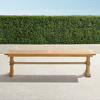 Frontgate Teak Farmhouse Dining Bench