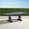 Frontgate Aluminum Farmhouse Rectangular Dining Table
