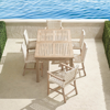 Frontgate Isola 7-pc. Rectangular Dining Set In Weathered Finish
