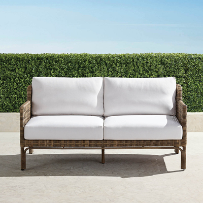 Frontgate Seton Loveseat With Cushions
